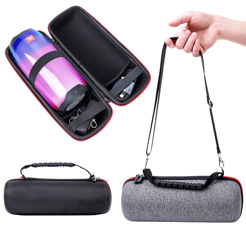 Túi đựng loa bluetooth bằng eva cho JBL Pulse 4 kèm dây cáp