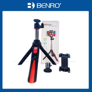 Gậy quay tik tok, selfie, livestream Mefoto MK10 - Benro MK10 - Tripod Điện thoại - Chính Hãng