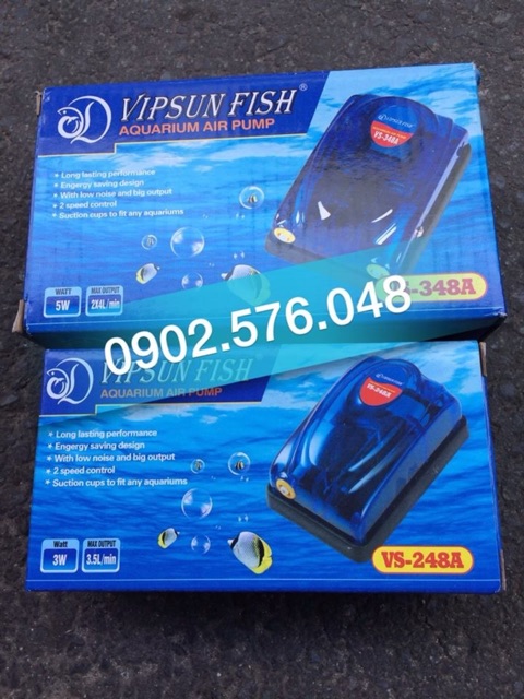 Máy sục oxi 2 vòi