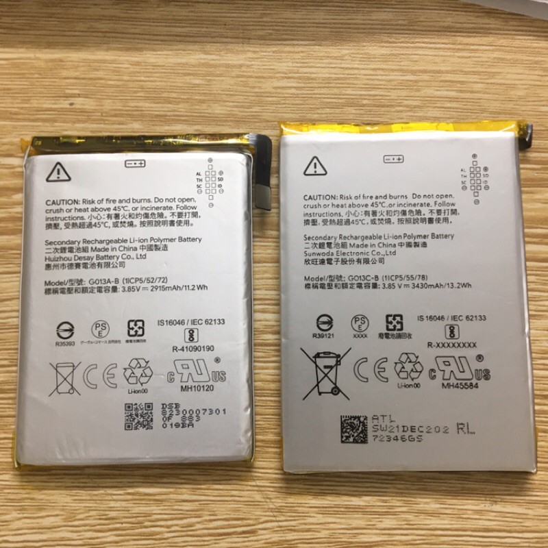 Pin điện thoại google pixel 3 pixel 3xl zin