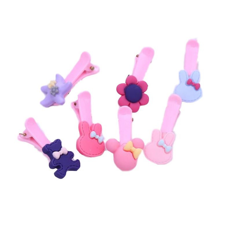 Combo 40 kẹp tóc nhiều hình cho bé,,,