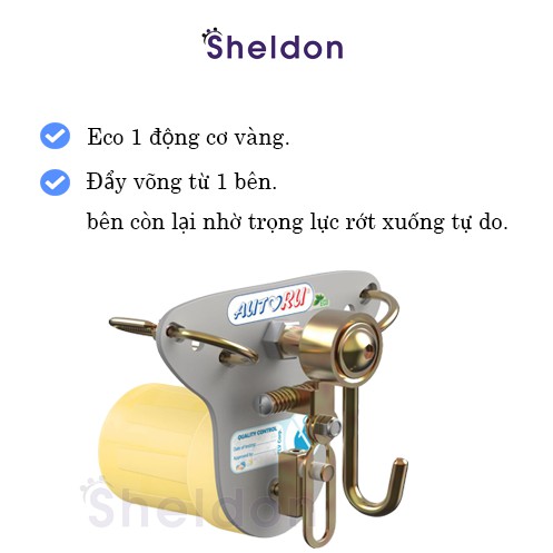 [Bảo hành 1 đổi 1] Máy đưa võng tự động cao cấp cho em bé autoru sức đưa 85kg (thích hợp với các loại võng xếp hiện nay)