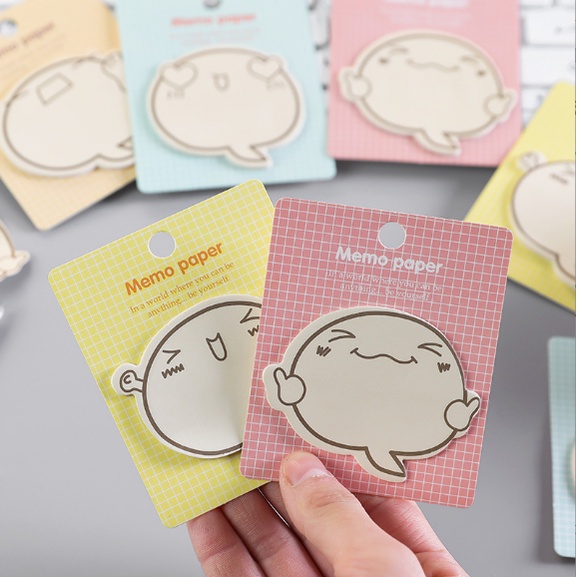 Tập giấy note ghi chú Memo paper   Clovershop68