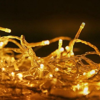 Dây đèn led nhấp nháy màu vàng dài 10 mét - Trang trí phòng ngủ, nhà cửa