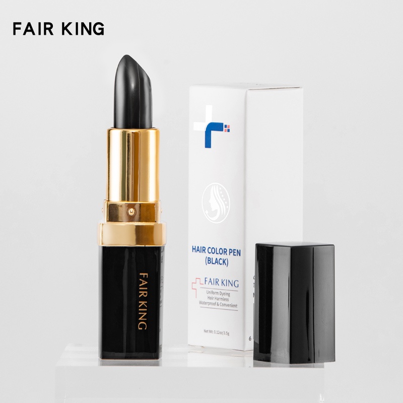 Kem Nhuộm Tóc Tạm Thời Che Phủ Chân Tóc Đen Tức Thì FAIR KING