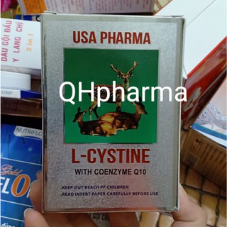 Viên uống L-CYSTINE with coenzyme q10 hộp 60 viên giúp đẹp da,giảm rụng tóc