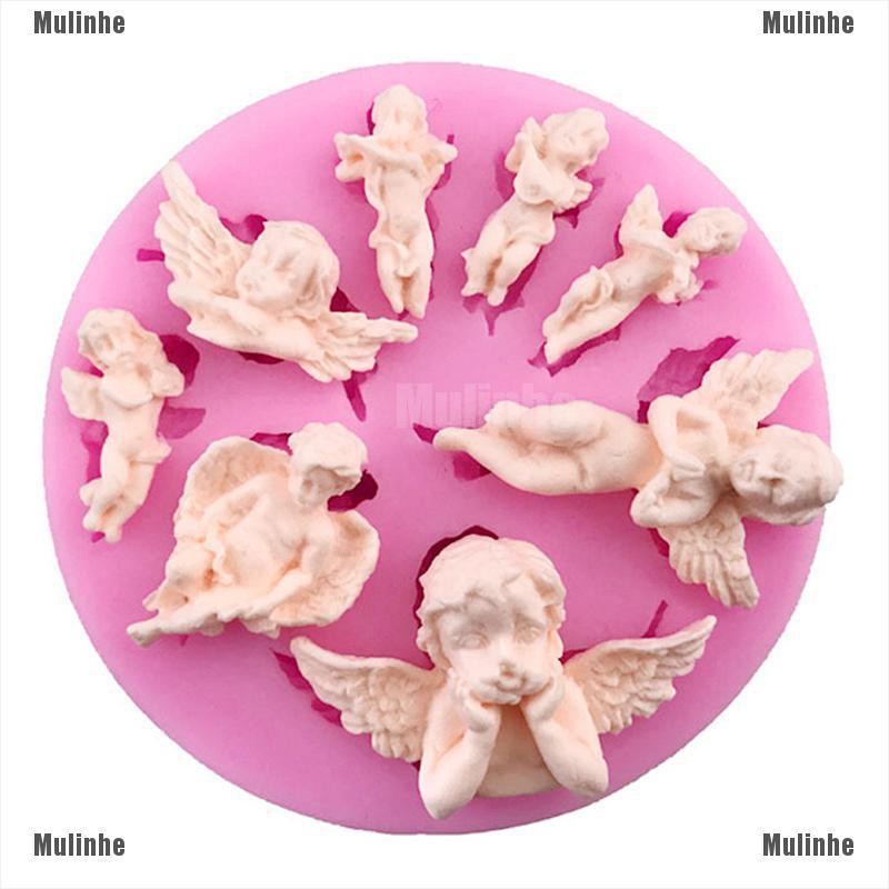 Khuôn Silicone Làm Bánh Hình Thiên Thần Đáng Yêu