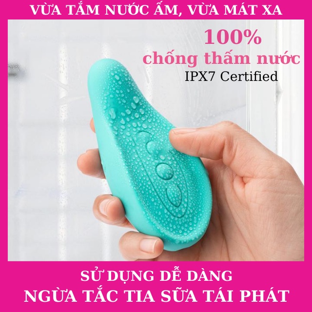 Máy Thông Tia Sữa / Máy massage ngực thông tắc tia sữa Mommy Tự Làm Hiệu Quả Tức Thời An Toàn Ít Đau Ngừa Tái lại