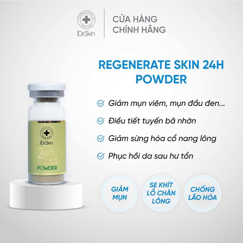 Bộ tinh chất Tế Bào Gốc iDr.Skin Regenerate Skin 24h