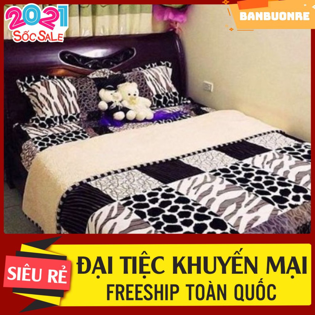 Chăn lông cừu đại hàn 3 lớp