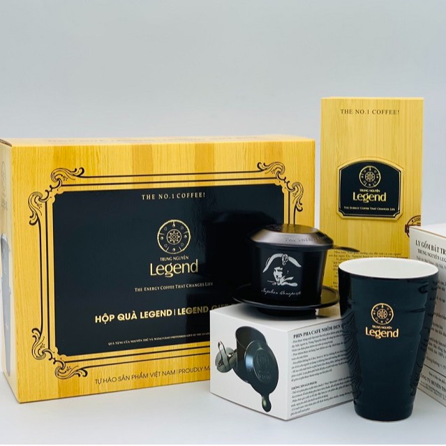 Cà phê Legend Trung Nguyên( Hộp Quà 3in1)
