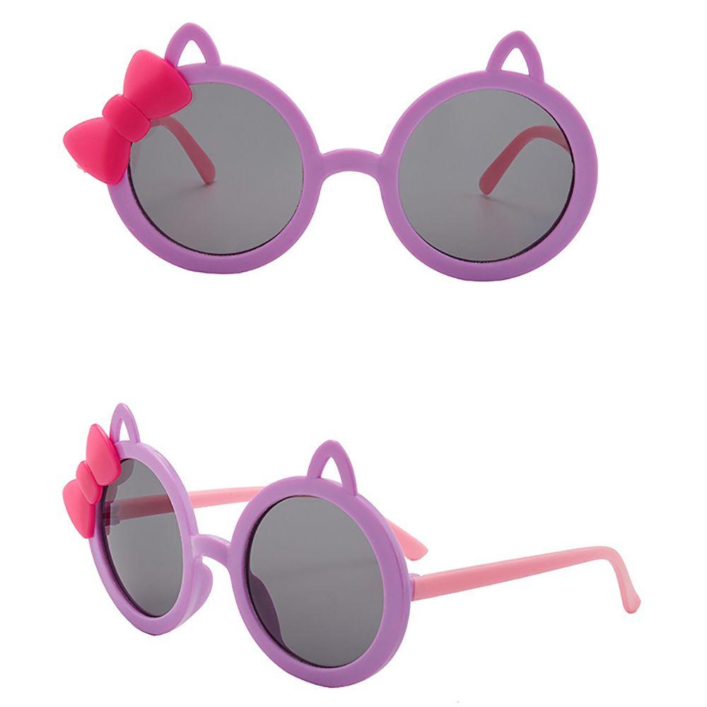 Kính Mát Gọng Tròn Chống Bức Xạ Hình Tai Mèo Phong Cách Hàn Quốc Dành Cho Nam Nữ