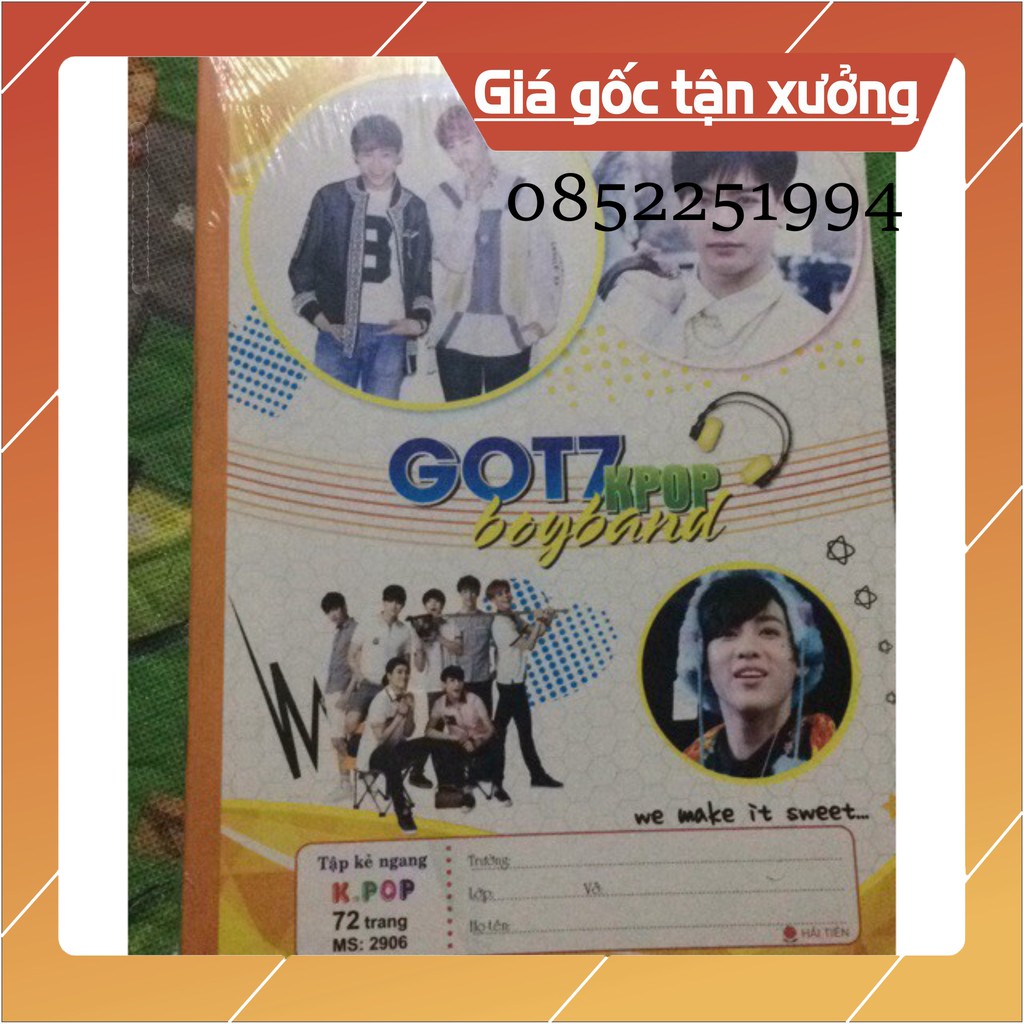 VỞ KẺ NGANG 72 TRANG HẢI TIẾN