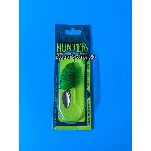 HUNTER Thái Lan, mồi lure V4, nhái hơi cá lóc, cá quả, cá chẽm