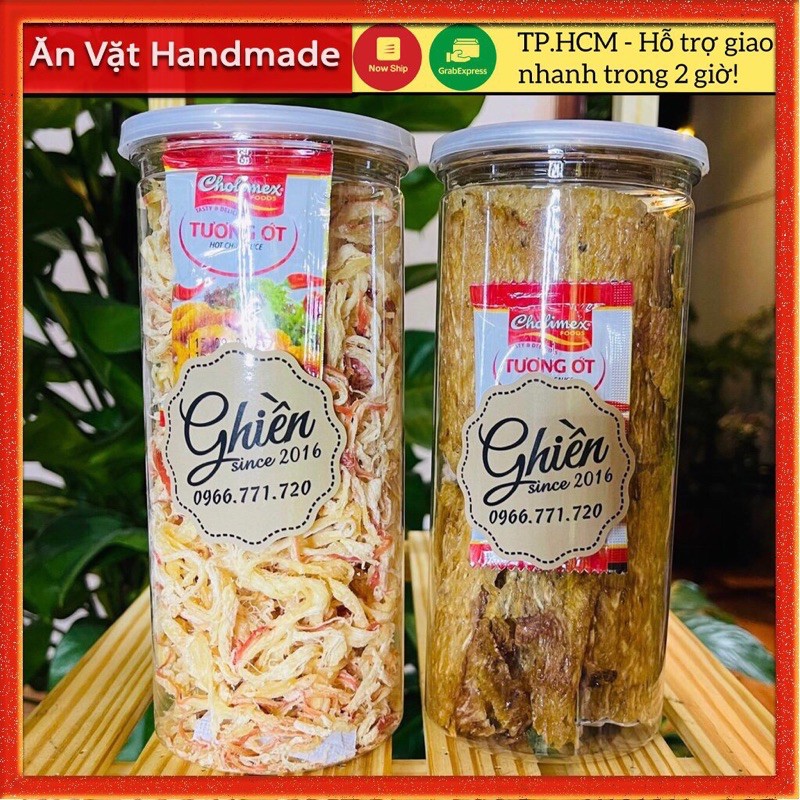 [Mã SKAMSALE8 giảm 10% đơn 200K] Mực sợi cốt dừa, Mực cán tẩm gia vị hũ 300gram- Đồ ăn vặt Sài Gòn | BigBuy360 - bigbuy360.vn