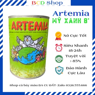 Trứng artemia mỹ, trứng artemia cao cấp nở nhiều và nhanh ( hủ nhựa sớt Lẻ 50gr )