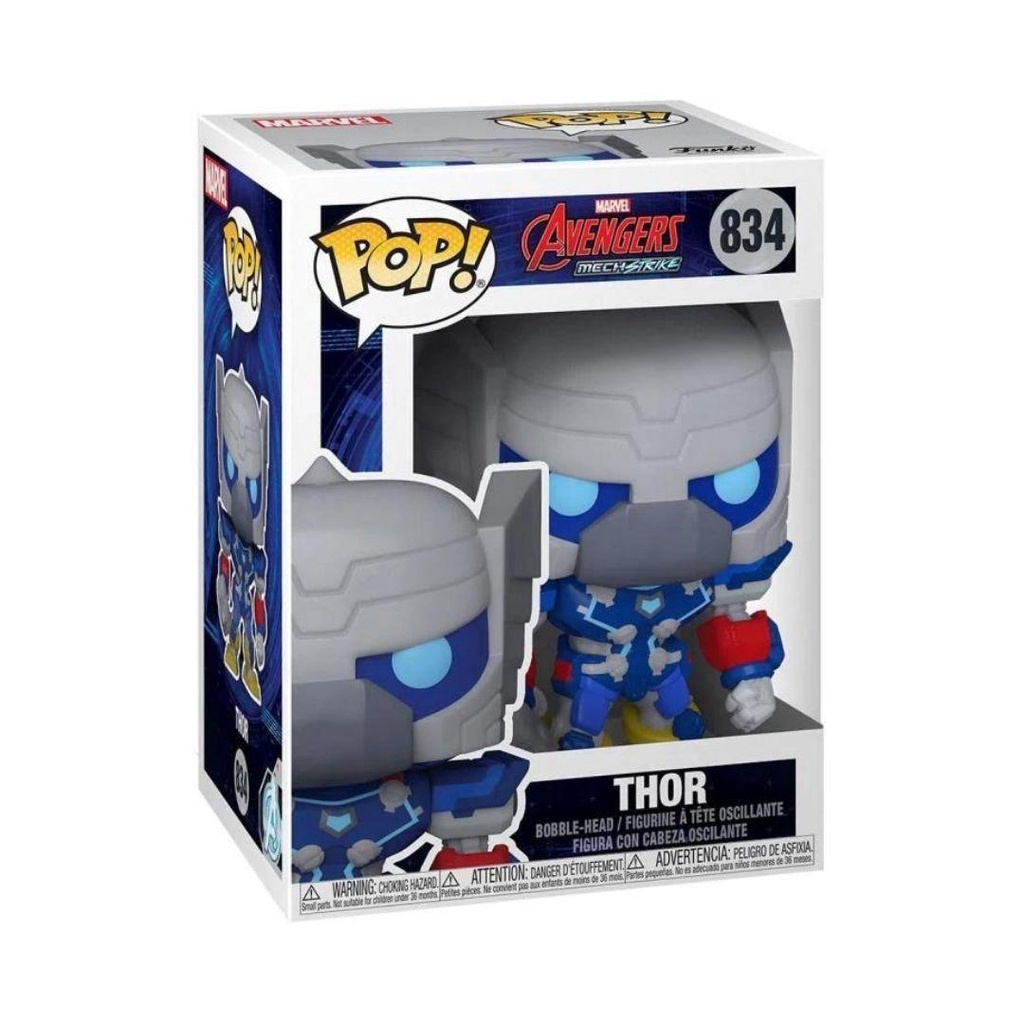 Mô hình Marvel Thor 10cm 834 Mech Strike Funko Pop Mô hình tĩnh Nhựa PVC CHÍNH HÃNG MỸ MVFKP14