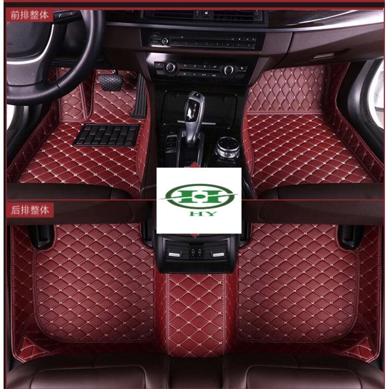 Thảm Trải Lót Sàn Ô Tô 6D Hyundai I10 Cao Cấp Da PU Trám Không Mùi, Chống Nước, Bảo Vệ Sàn Xe
