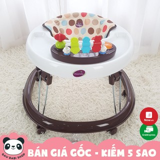 Xe tập đi có đồ chơi màu nâu Mastela W2002 chính hãng