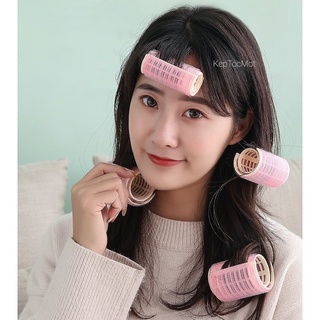[ 2 Lớp ] Lô Cuốn Uốn Tóc Mái Bay Tự Dính