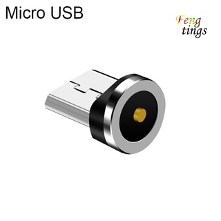 Cáp sạc nam châm cổng Micro USB Type C cho iPhone Android
