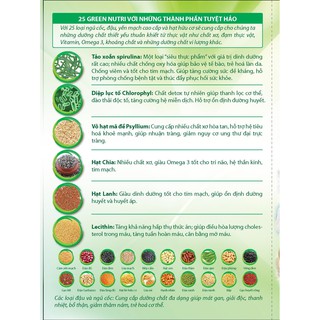 Bột ngũ cốc nhập khẩu 25 Green Nutri