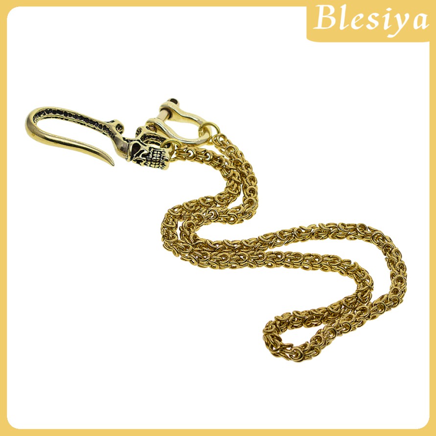 ✨Hàng sẵn sàng✨Dây xích đồng 53cm phong cách dành cho nam