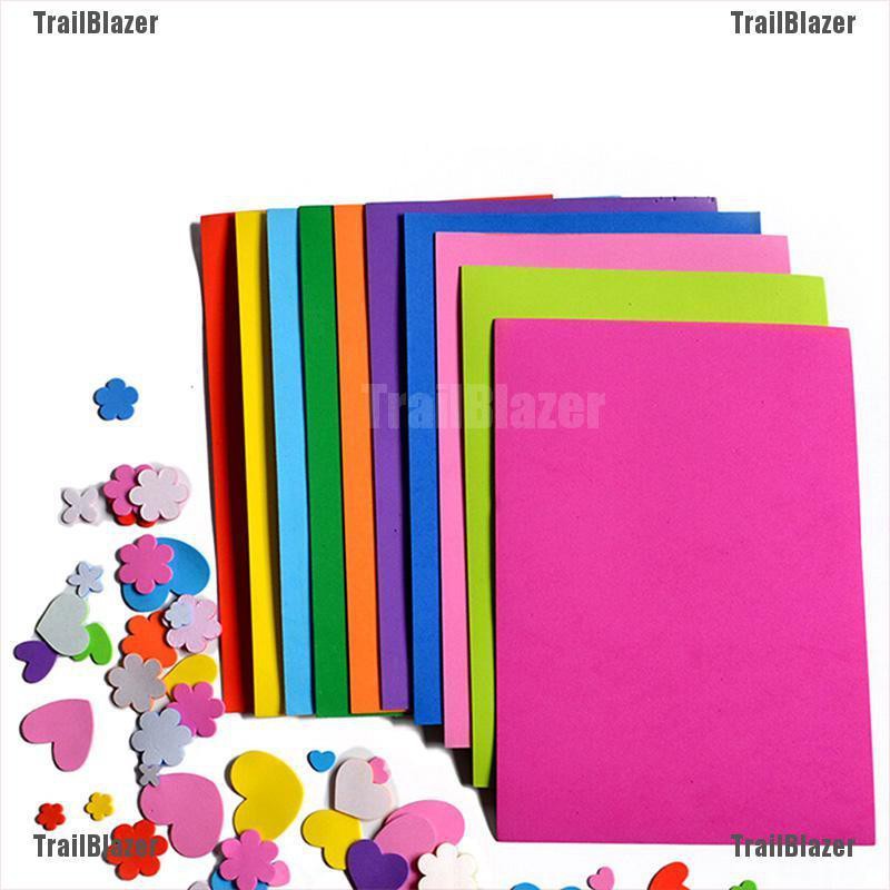Set 10 Tấm Xốp EVA 260x185x2mm Làm Đồ Thủ Công Đa Dụng