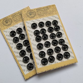 Cúc bấm kim loại 7mm (Vỉ 24 chiếc)