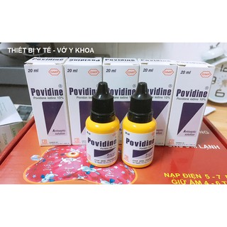 Thuốc sát trùng Povidine 20ml - 90ml