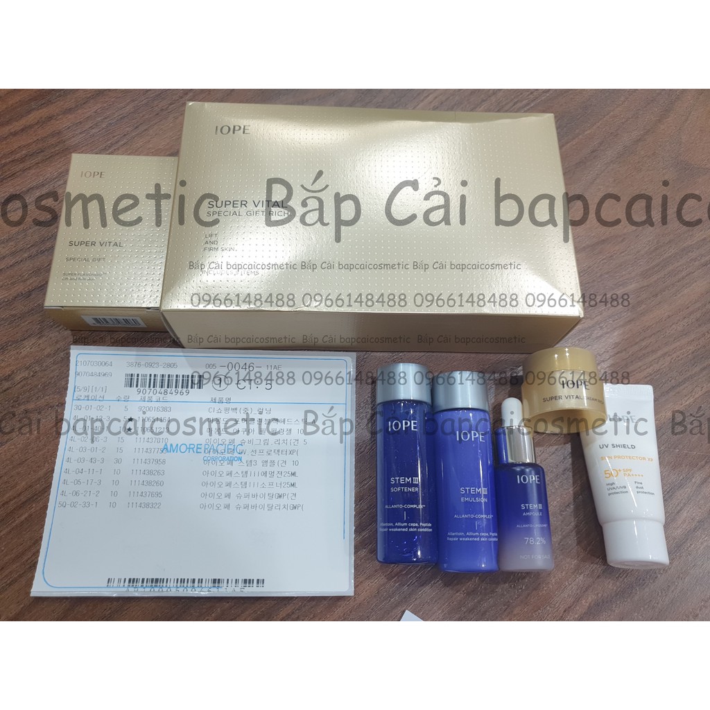 MBC Dòng dưỡng da chống lão hóa IP mini các loại