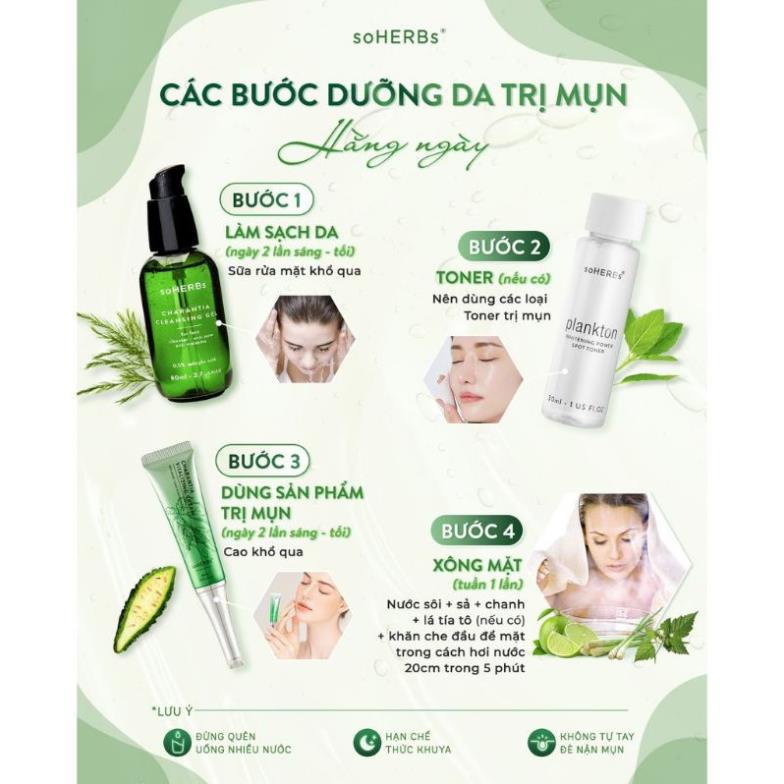 CAO MỤN KHỔ QUA soHERBs 10ML UI