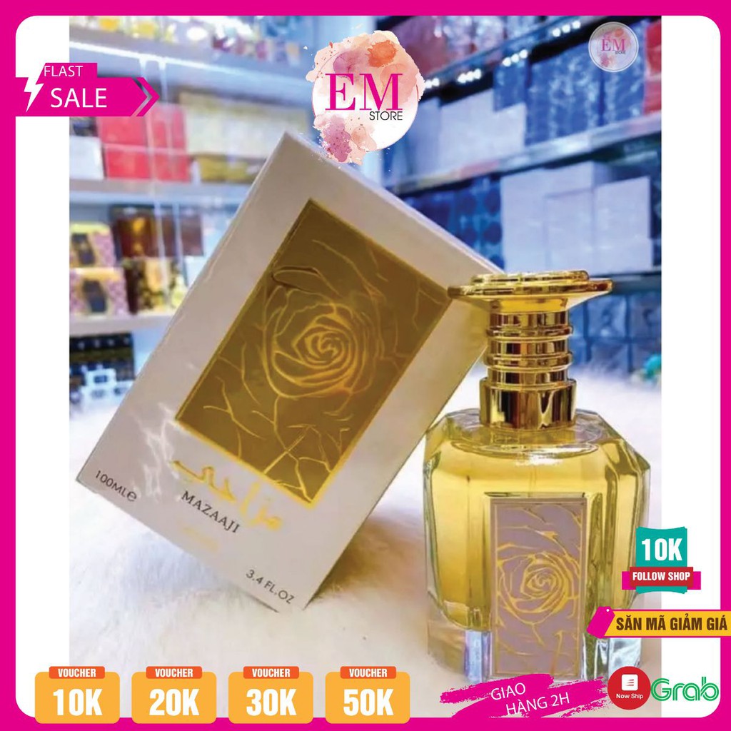 Nước hoa Dubai Mazaaji sang trọng, ngọt ngào 100ml