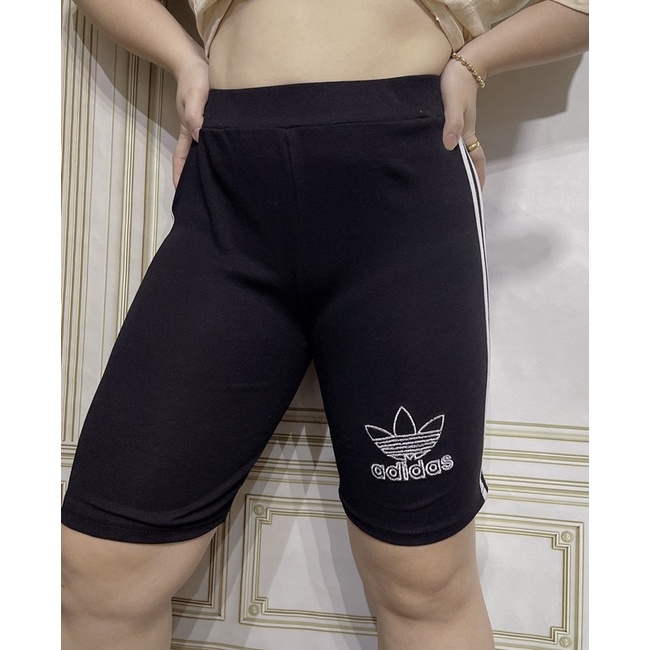 Quần legging siêu thon gọn thêu logo sọc cạnh Bigsize 60-100kg | BigBuy360 - bigbuy360.vn