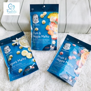 Bánh sữa chua khô GERBER [Hàng Mỹ]