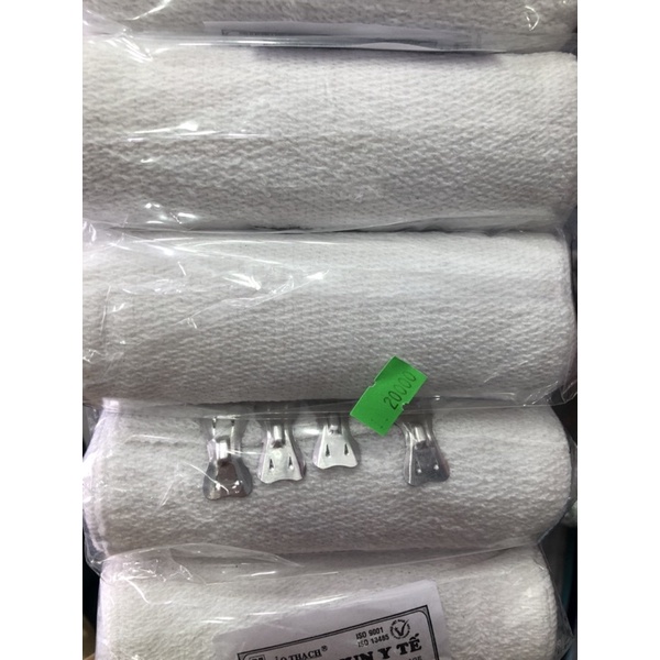 Cuộn Băng Gạc Co Giãn BẢO THẠCH,băng chun,Băng thun vải y tế co giãn  Bảo Thạch