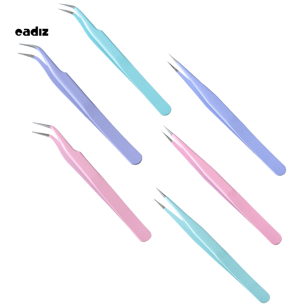 [Hàng mới về] Nhíp thẳng dùng để đính đá trang trí móng tay độ đàn hồi cao không biến dạng tiện dụng