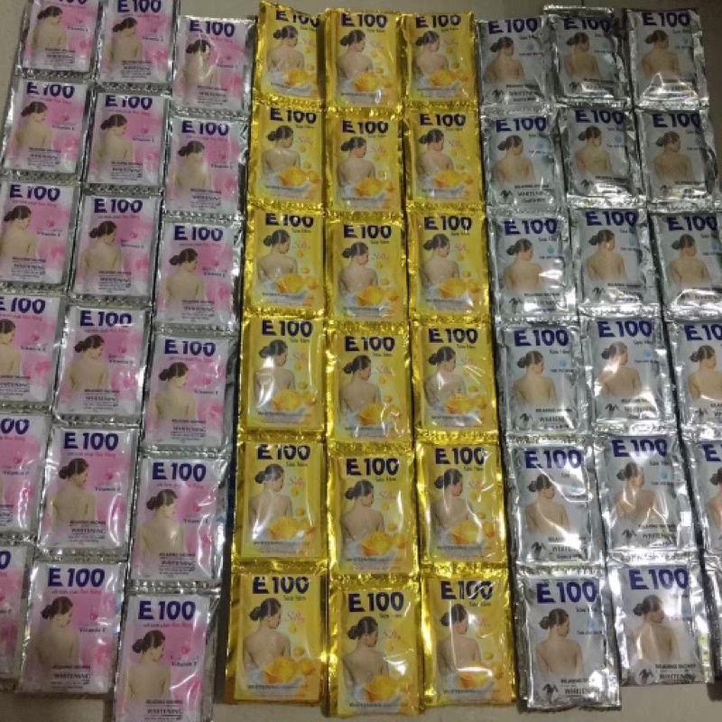 Sữa tắm dây e100 3 màu