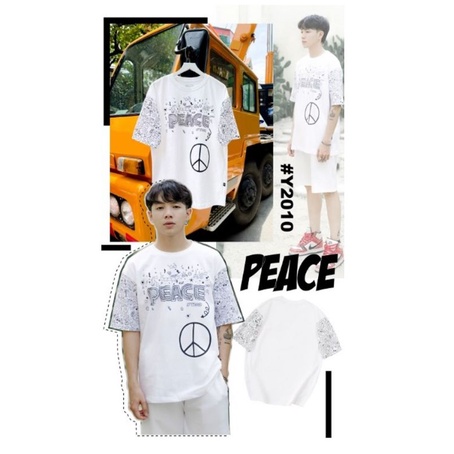 Áo Thun Unisex Yame Local Brand Bản Peace Summer M12  