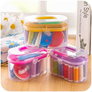 Bộ hộp kim chỉ khâu vá đa năng 55 món - midoctor