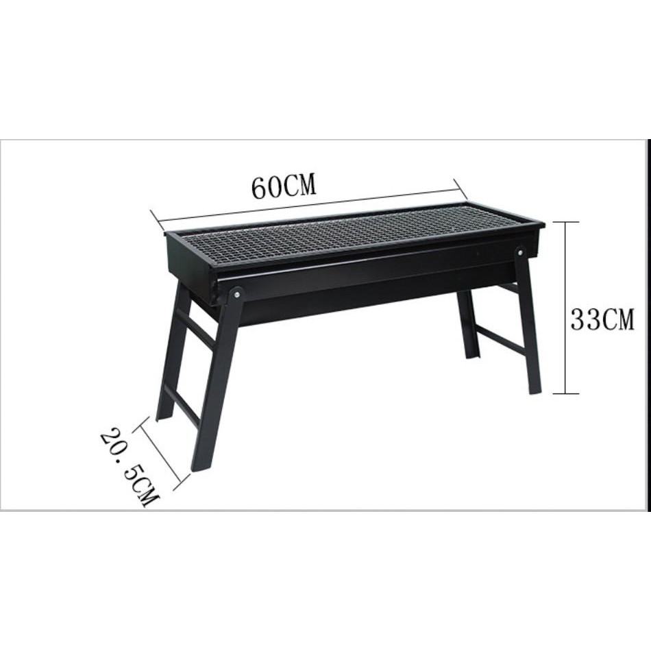 Lò nướng BBQ US GRILL di động gấp gọn 60cm - Home and Garden