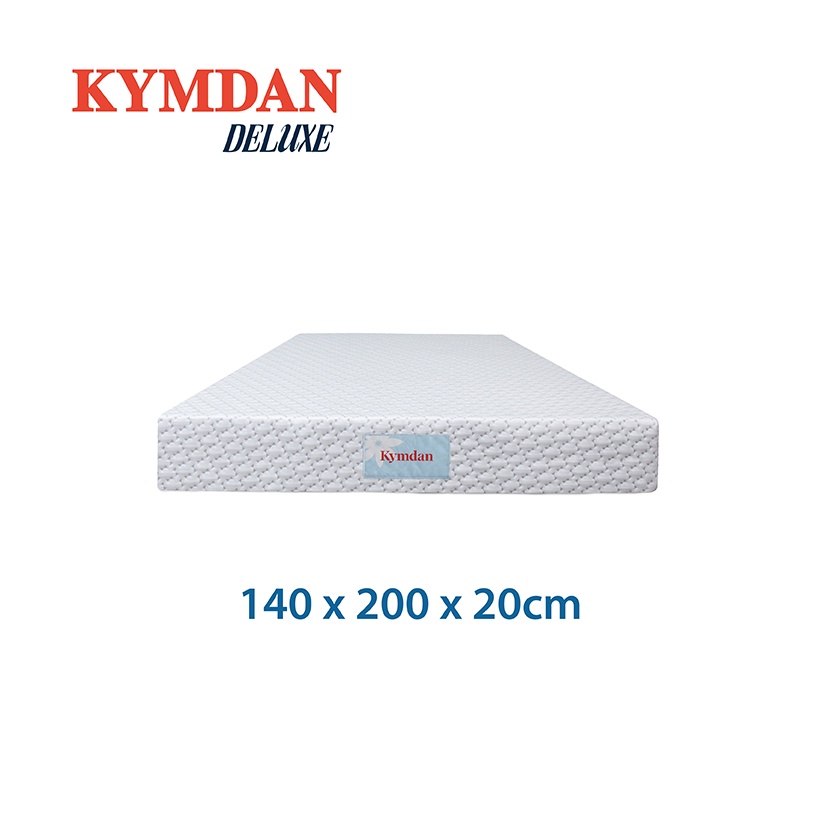 Nệm cao su thiên nhiên Kymdan Deluxe 140 x 200 x 20cm SFM