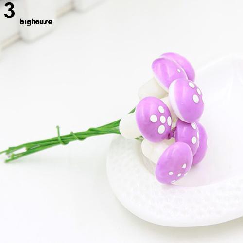 Set 10 Nấm Giả Mini Trang Trí Sân Vườn