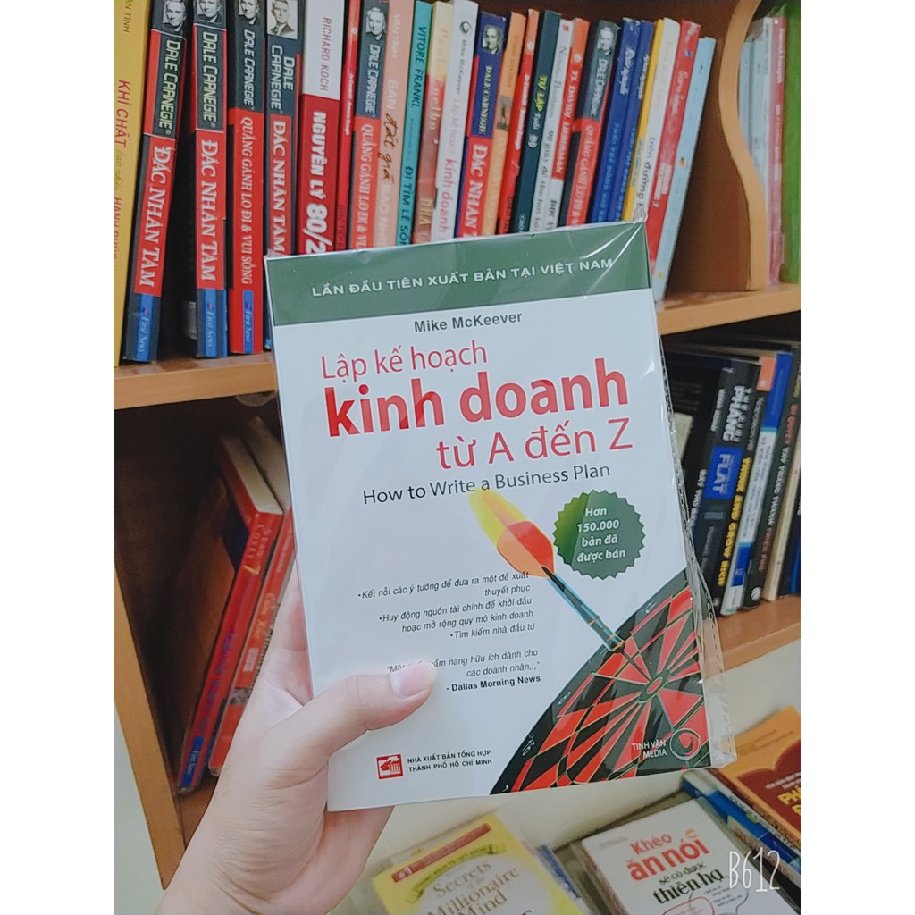 Kèm bookmark đẹp - lập kế hoạch kinh doanh từ a-z Minh Trí P86