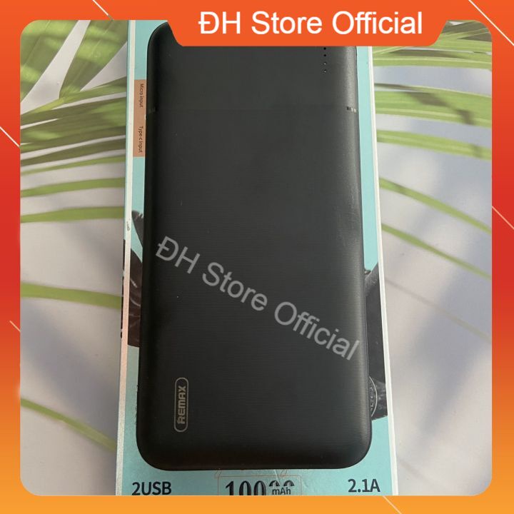 ❤️XẢ KHO❤️ Pin Sạc Dự Phòng Dung lượng 10000mah Remax RPP-96 Sạc Nhanh 2.1A tích hợp 2 cổng USB