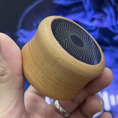 Loa bluetooth mini Speaker WOOD