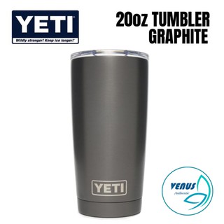 Ly giữ nhiệt YETI Graphite 20oz + Nắp Magslider (600 ml) - Stainless Steel/Thép không gỉ cao cấp - BILL MĨ