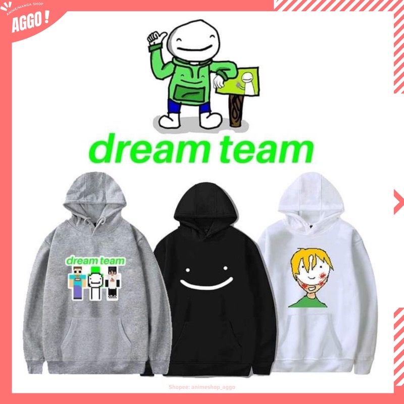 Áo Hoodie Nam Nữ In Chữ Tdreamwastaken Dream Team