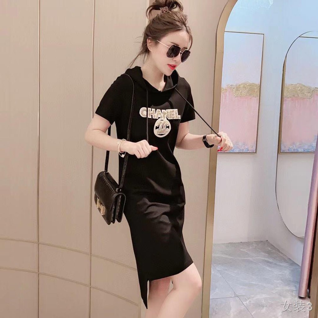 2021 Mùa xuân và hè Mới Đại học Wind Kích thước Công nghiệp nặng thêu Đính cườm Slim Bork Roman Dress Nữ5