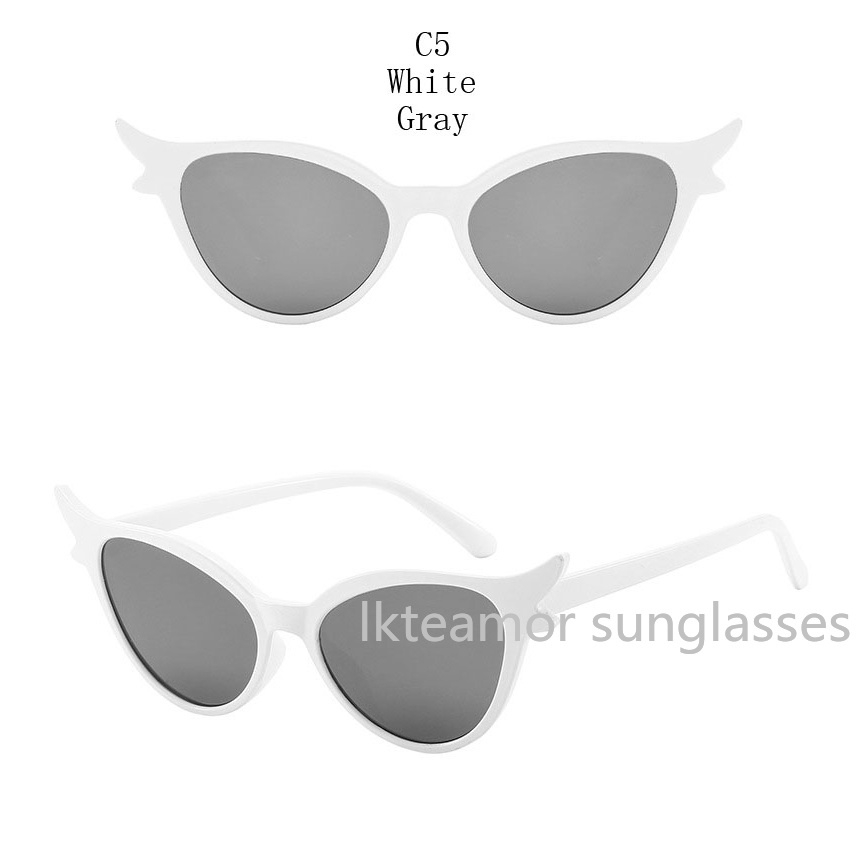 Kính mát mắt mèo chống tia UV400 cá tính cho nữ